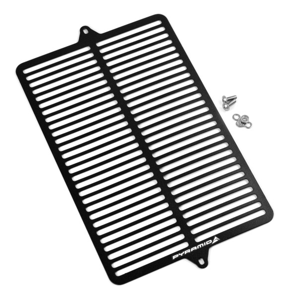 Pyramid Plastics Pyramid radiator guard | matte black | triumph bonneville bobber 2017>current